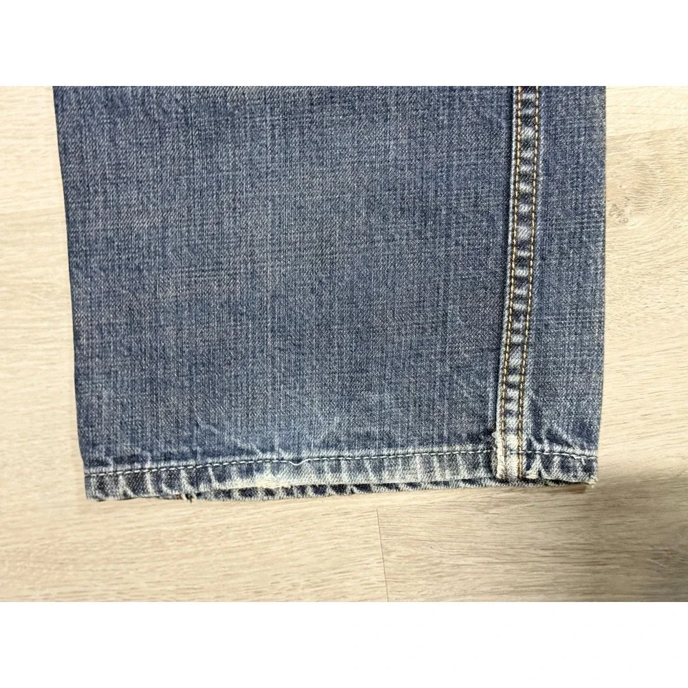 Levi's 539 Vintage Straight Jeans Men's 34x30 Blue Organic Cotton Green Tab Y2K